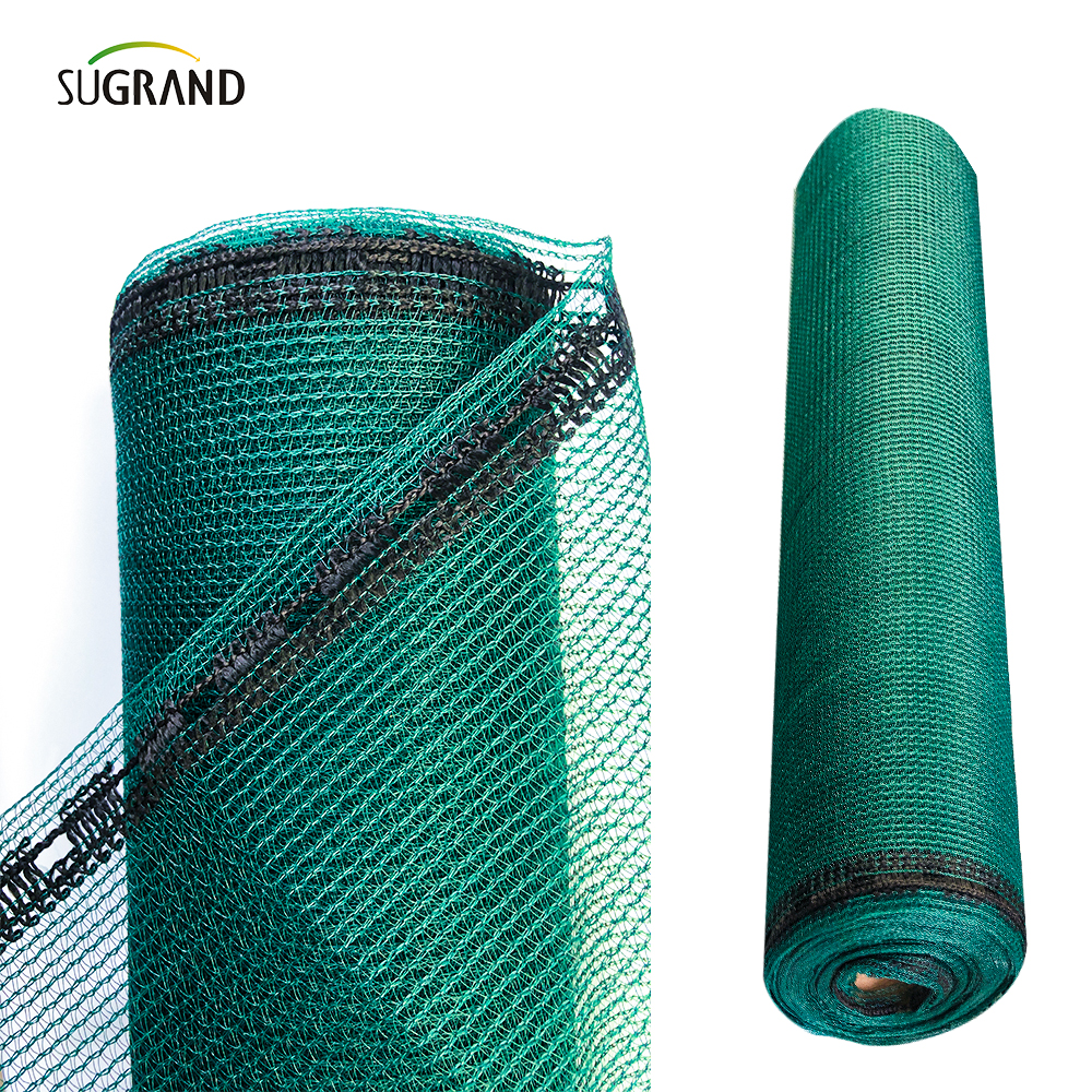 80GSM 2 ace verde HDPE bandă umbrire plasă