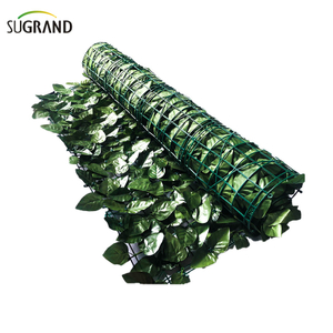 Gard din frunze artificiale Gard artificial din PVC Iarbă artificială Gazon fals